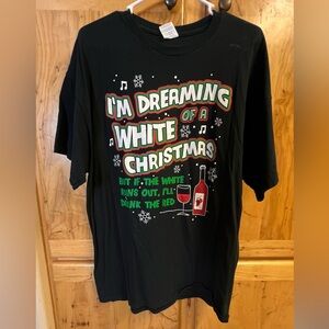 GILDAN | XL | unisex | Black Holiday Graphic Tee